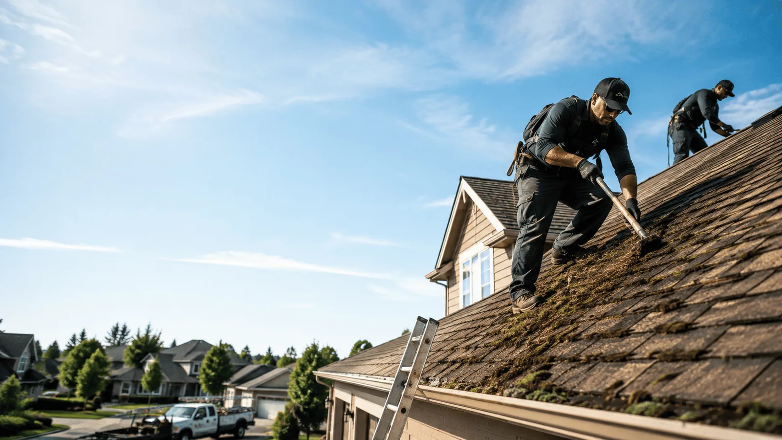 Roof Moss Removal in Upper Falls, MD near me